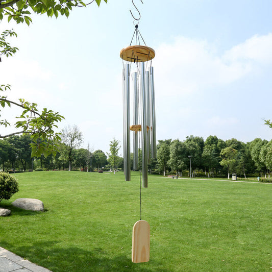 Large 47'' 6 Tubes Windchime Chapel Bells