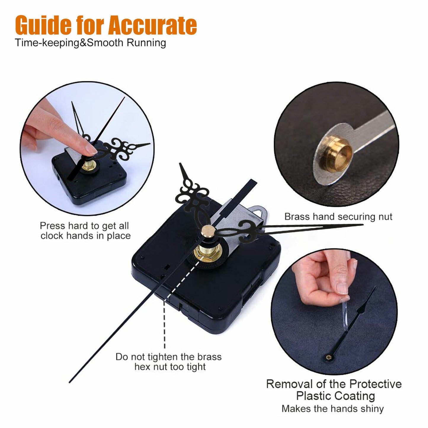 DIY Clock Movement Quartz Repair Tool Kit